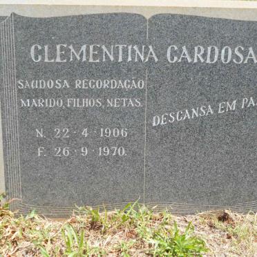 CARDOSA Clementina 1906-1970