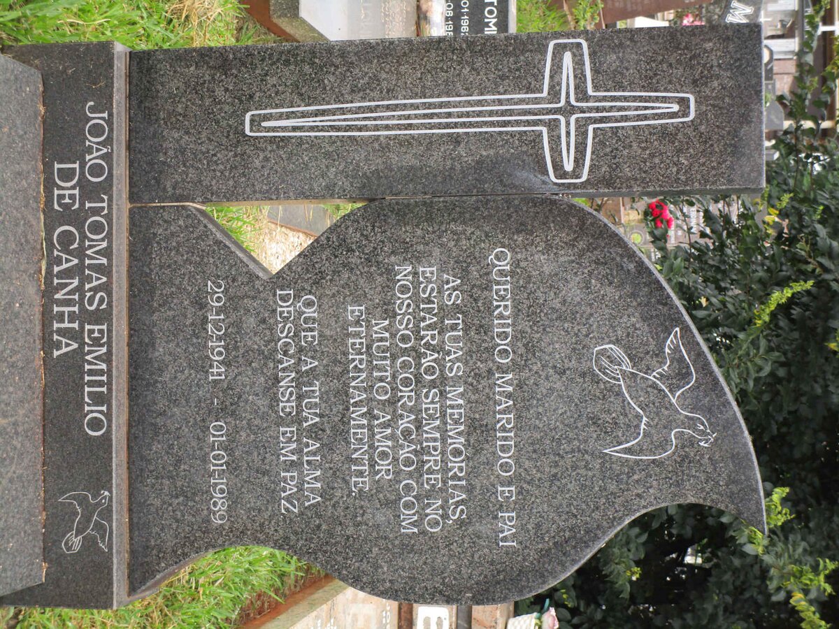 CANHA Joao Tomas Emilio, de 1941-1989