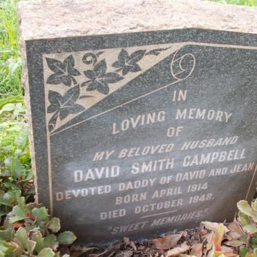 CAMPBELL David Smith 1914-1948