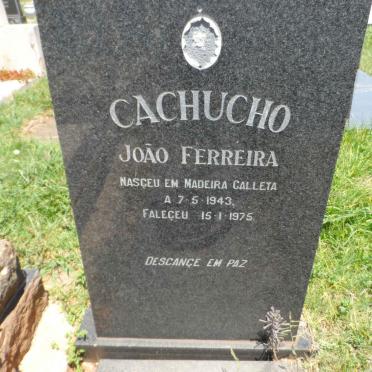CACHUCHO Joao Ferreira 1943-1975