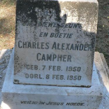 CAMPHER Charles Alexander 1950-1950