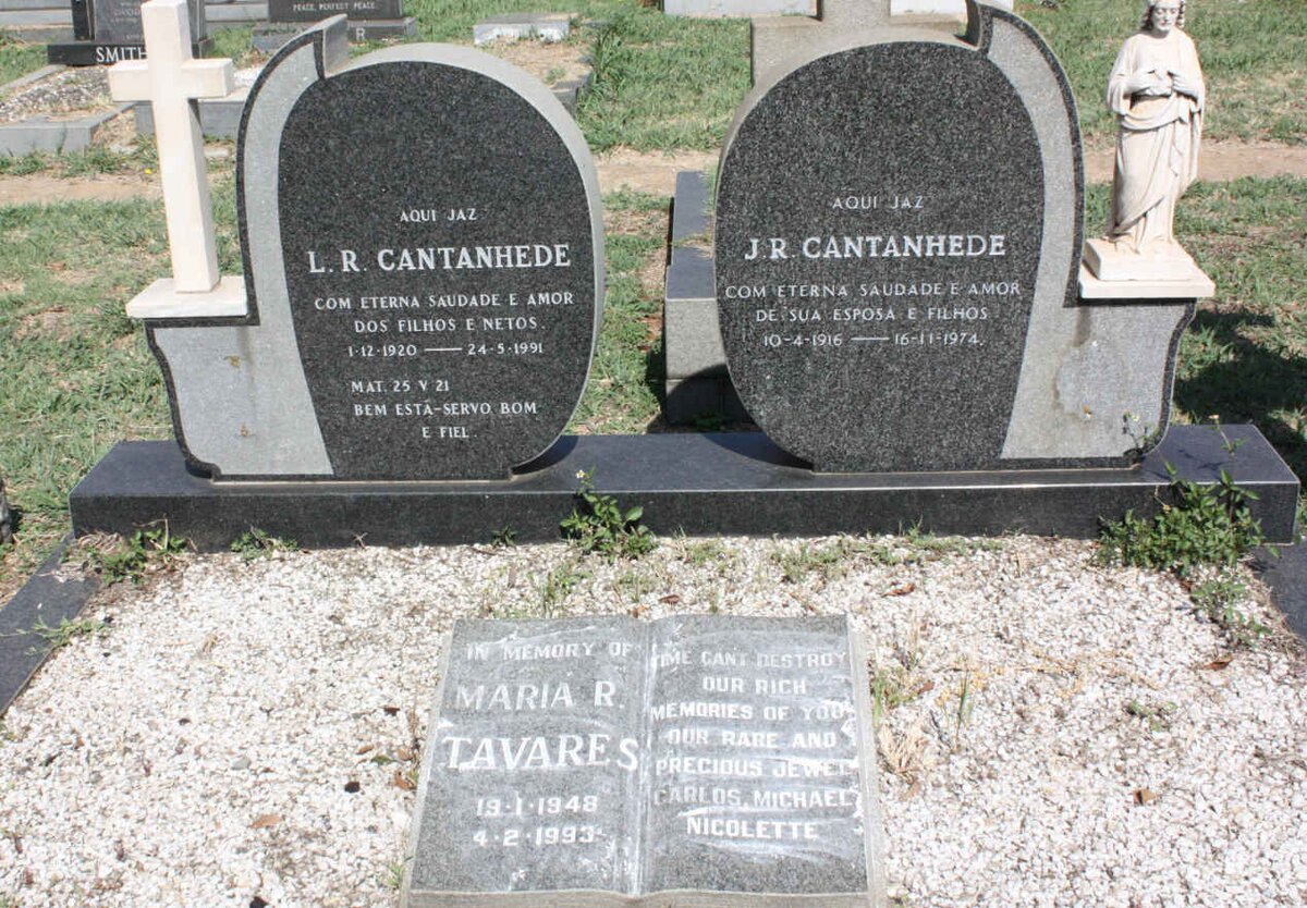 CANTANHEDE L.R. 1920-1991 &amp; J.R. 1916-1974 :: TAVARES Maria R. 1948-1993