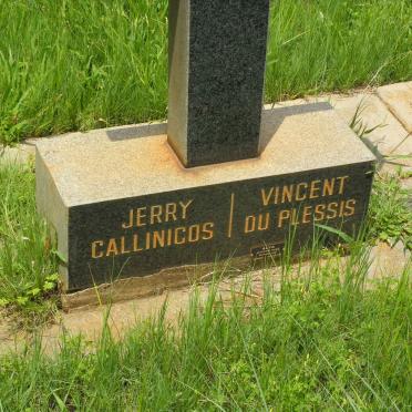 CALLINICOS Jerry:: DU PLESSIS Vincent