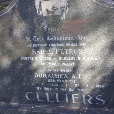 CELLIERS Sarel  Petrus 1906-1955 &amp; Dorathea A.F. WESTDYK 1909-1994