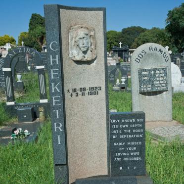 CHEKETRI Joseph 1923-1981 :: CHEKETRI Paul 1964-1998