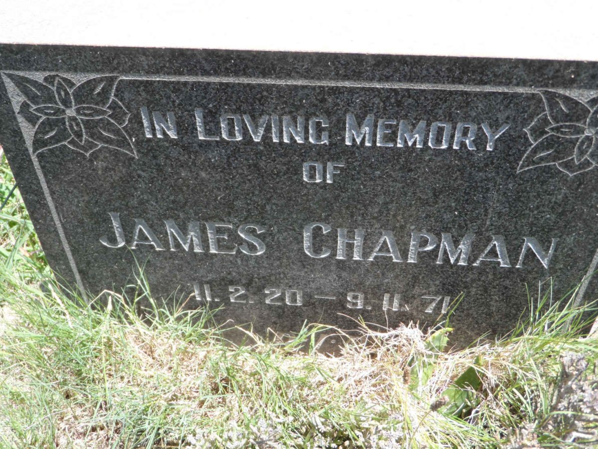 CHAPMAN James 1920-1971