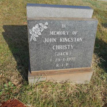 CHRISTY John Kingston -1975