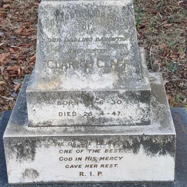 CLAFF Clarice 1930-1947