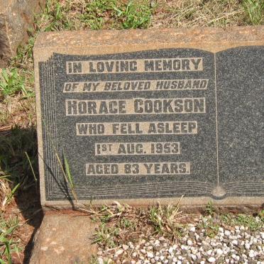 COOKSON Horace -1953