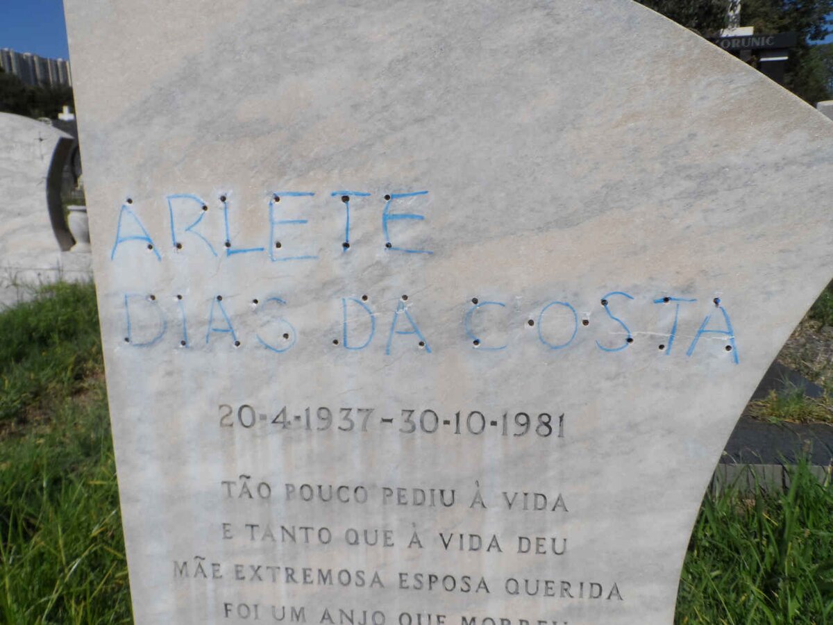 COSTA Arlete Dias, da 1937-1981