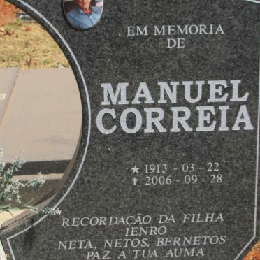 CORREIA Manuel 1913-2006