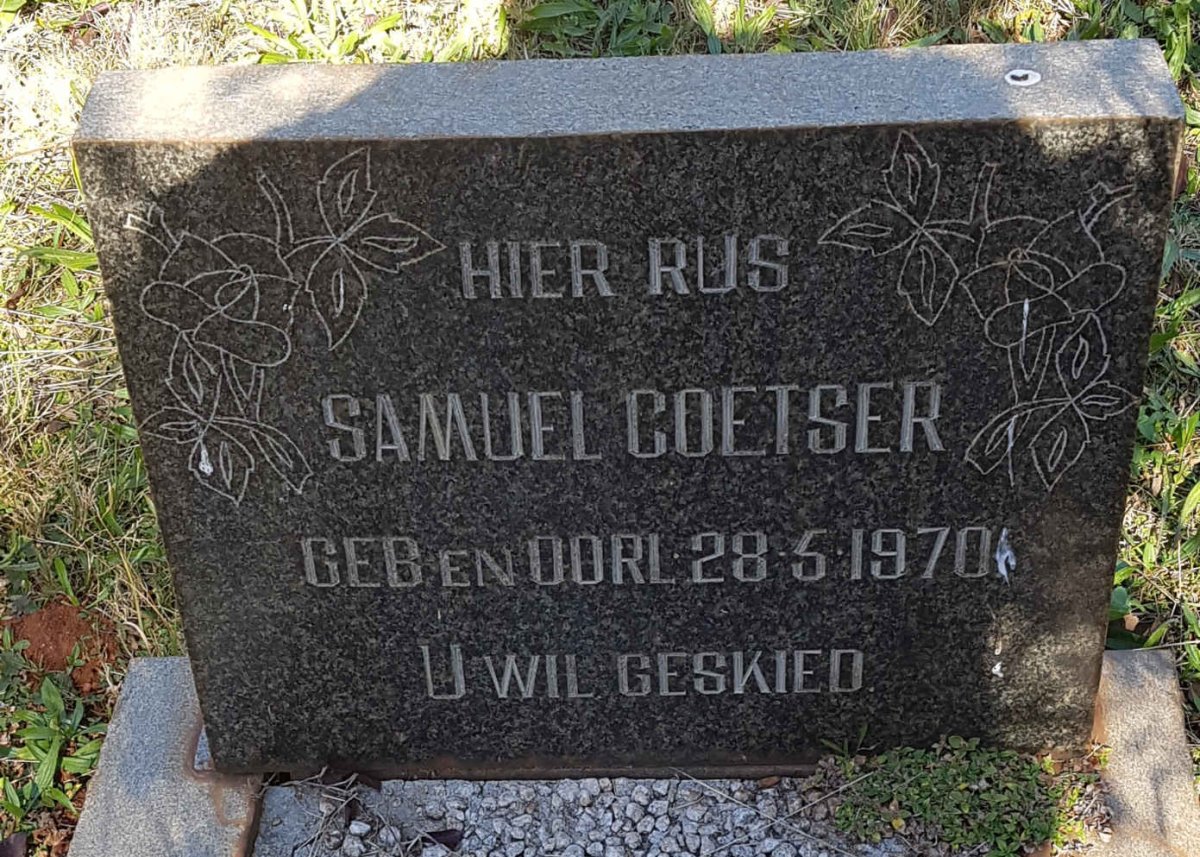 COETSER Samuel 1970-1970