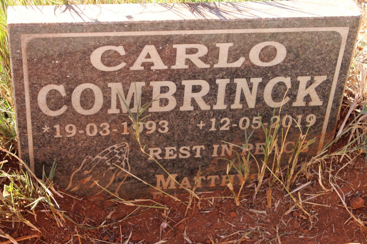 COMBRINCK Carlo 1993-2019