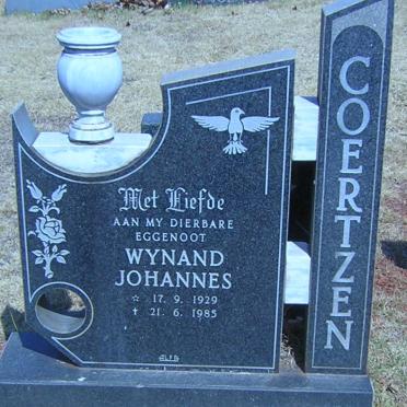 COERTZEN Wynand Johannes 1929-1985