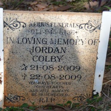 COLBY Jordan 2009-2009