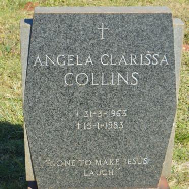 COLLINS Angela Clarissa 1963-1983