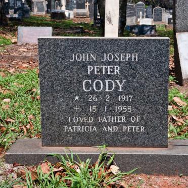 CODY John Joseph Peter 1917-1955
