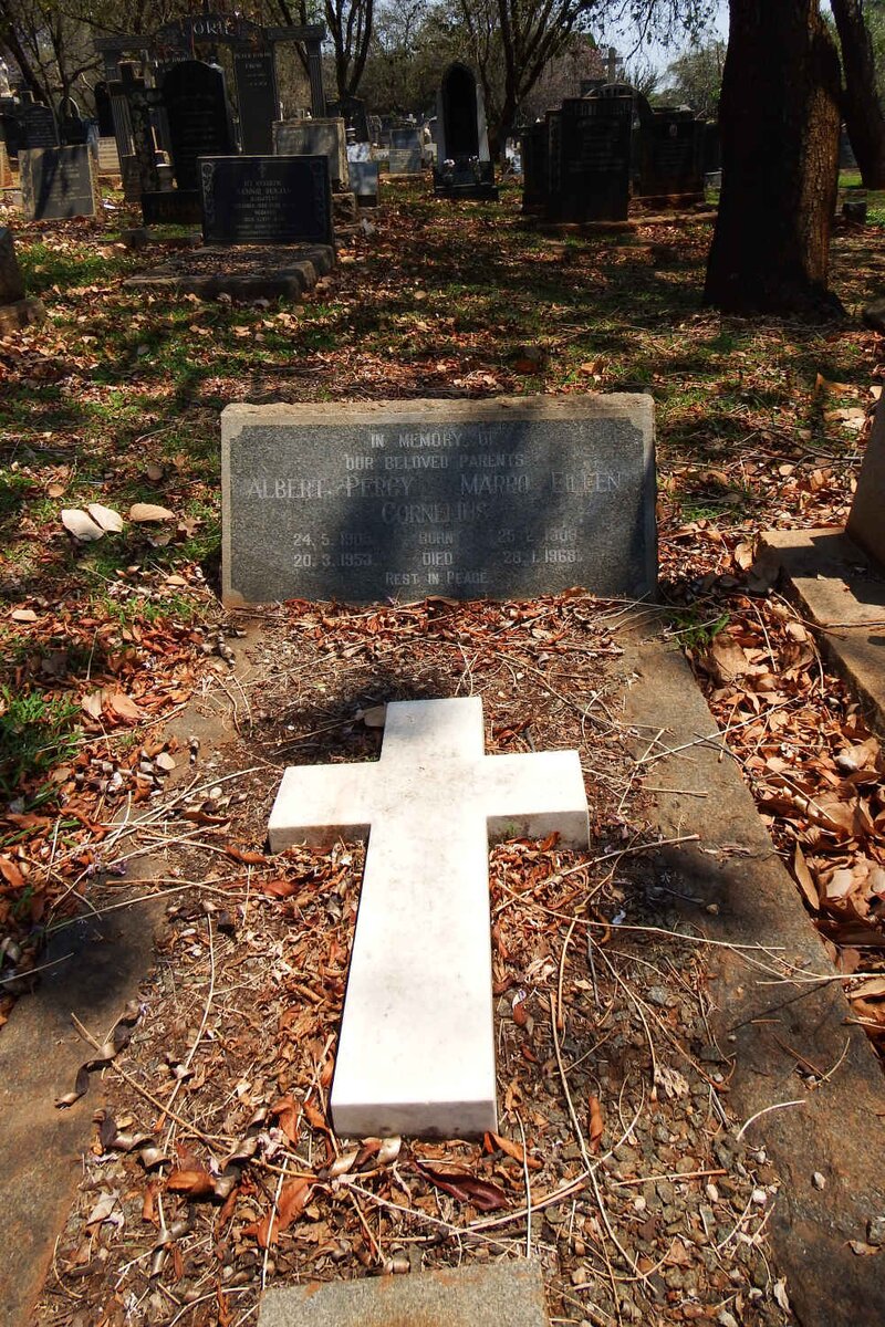 CORNELIUS Albert Percy 1905-1953 &amp; Marro Eileen 1909-1968