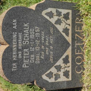 COETZER Pieter Schalk 1950-1957
