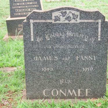CONMEE James -1910 &amp; Fanny -1956
