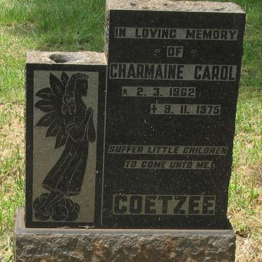 COETZEE Charmaine Carol 1962-1975