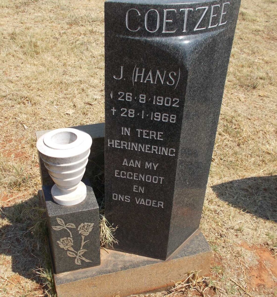 COETZEE J. 1902-1968