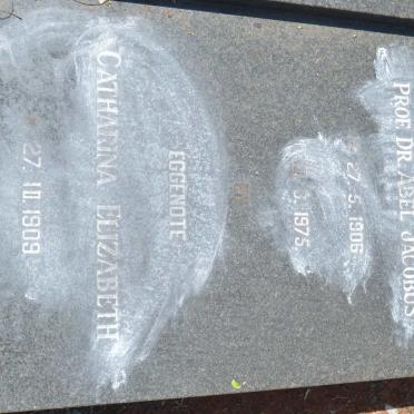 COETZEE Abel Jacobus 1906-1975 &amp; Catharina Elizabeth 1909-1992 :: BRITZ Arnoldus Jacobus Greyling 1920-1990