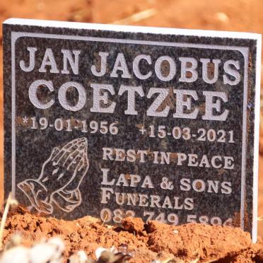 COETZEE Jan Jacobus 1956-2021