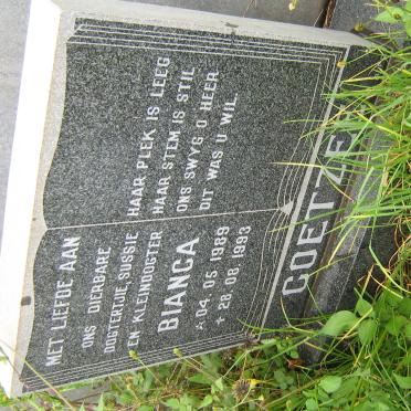 COETZEE Bianca 1989-1993