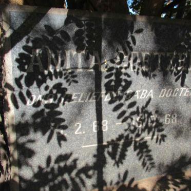 COETZEE Anita 1968-1968