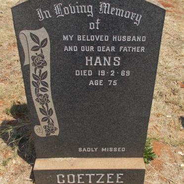 COETZEE Hans -1969
