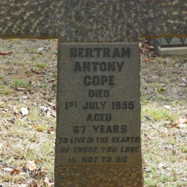 COPE Bertram Anthony -1955