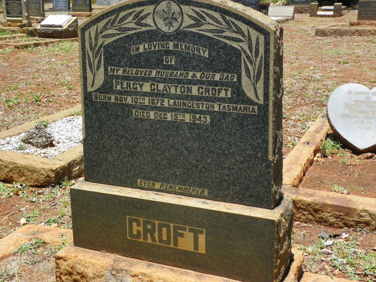 CROFT Percy Clayton 1872-1943