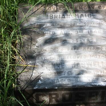 CROSBIE Anne Haswell -1971 :: CROSBIE Brian Haig -1946