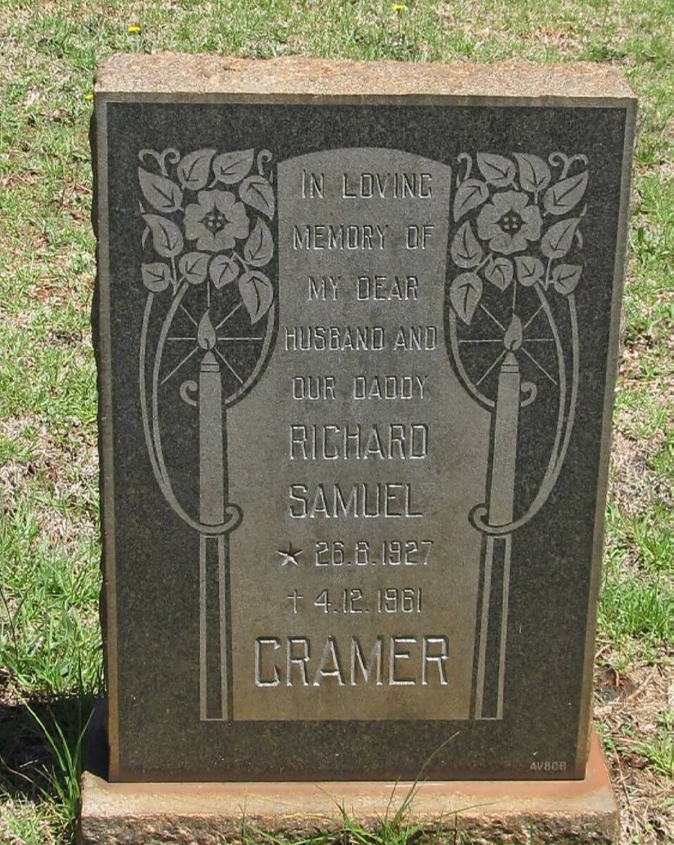 CRAMER Richard Samuel 1927-1961