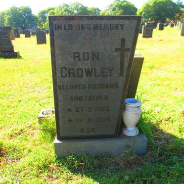 CROWLEY Ron 1903-1976
