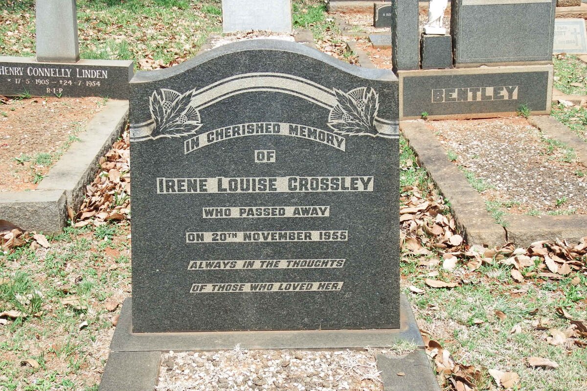 CROSSLEY Irene Louise -1955