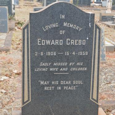 CREBO Edward 1906-1959