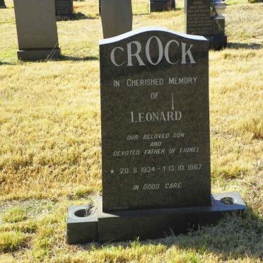 CROCK Leonard 1934-1967