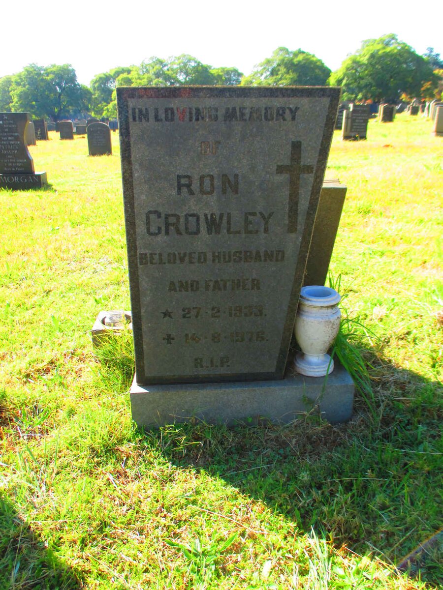 CROWLEY Ron 1903-1976