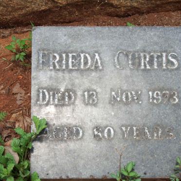 CURTIS Harry Vincent -1946 &amp; Frieda -1973