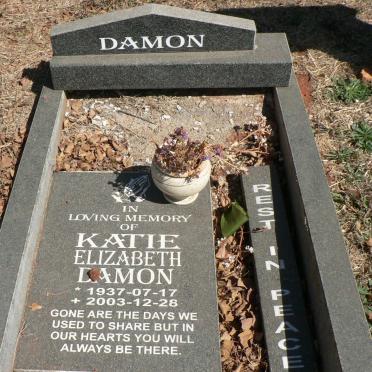DAMON Katie Elizabeth 1937-2003
