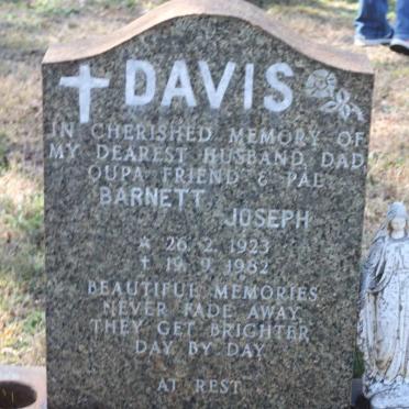 DAVIS Barnett Joseph 1923-1982