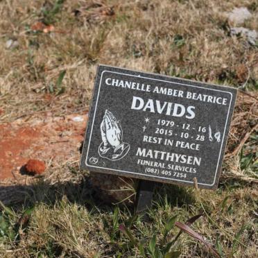 DAVIDS Chanelle Amber Beatrice 1979-2015