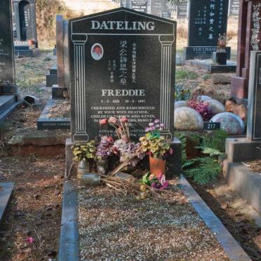 DATELING Freddie 1952-1997