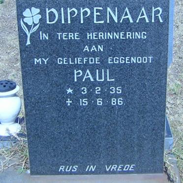 DIPPENAAR Paul 1935-1986