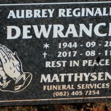 DEWRANCE Aubrey Reginald 1944-2017