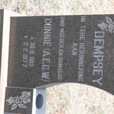 DEMPSEY A.E.C.W. 1913-1977