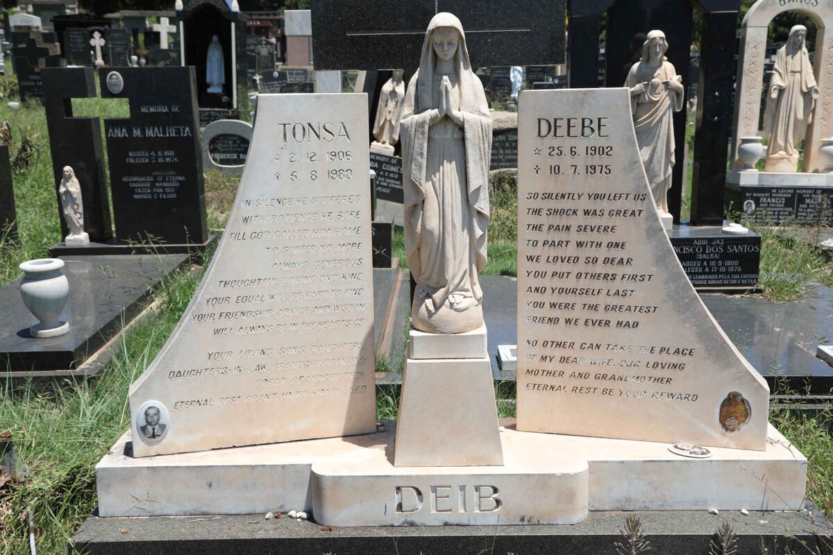 DEIB Tonsa 1905-1983 &amp; Deebe 1902-1975