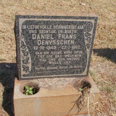 DENYSSCHEN Daniel Frans 1949-1962